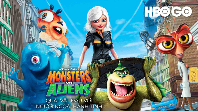 Quái Vật Đấu Với Người Ngoài Hành Tinh - Monsters Vs. Aliens | TV360