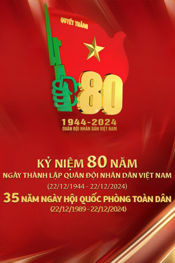 Lễ Kỷ niệm 80 năm Ngày thành lập Quân Đội Nhân Dân Việt Nam  và 35 năm Ngày hội Quốc phòng toàn dân