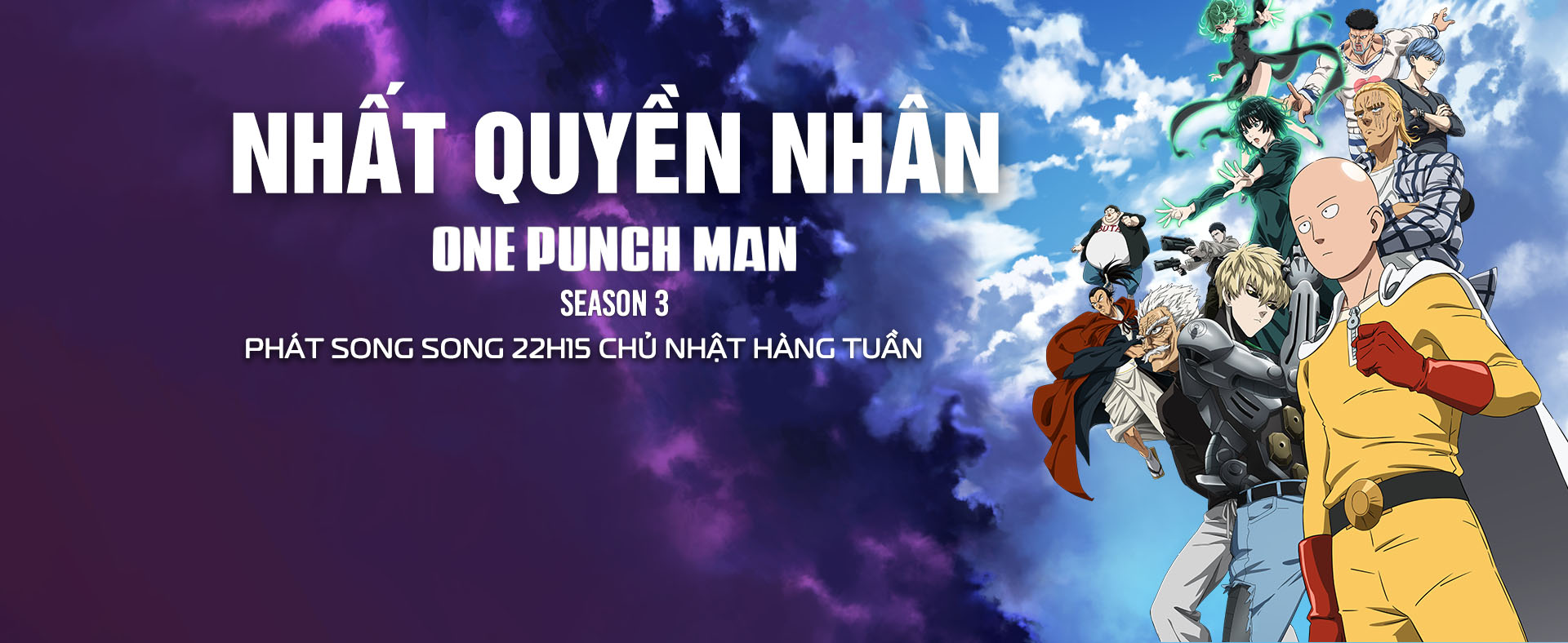 Nhất Quyền Nhân Mùa 3 - One‑Punch Man Season 3