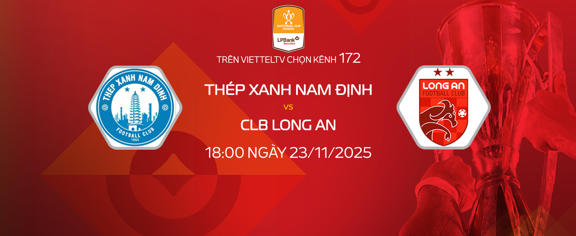 Thép Xanh Nam Định vs Long An