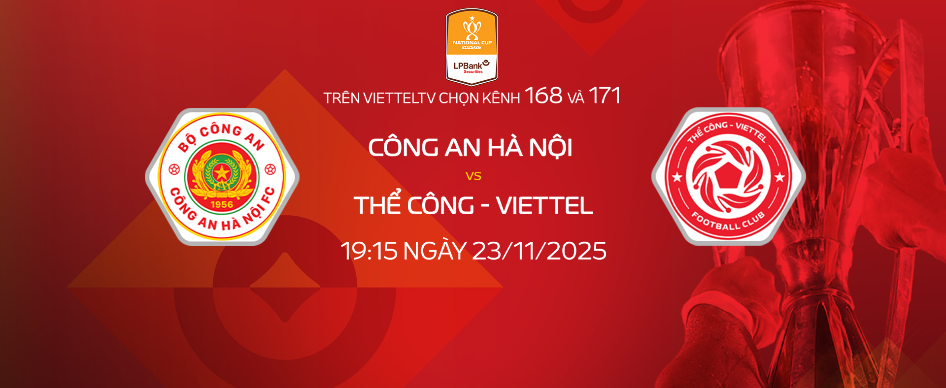 Công an Hà Nội vs Thể Công - Viettel