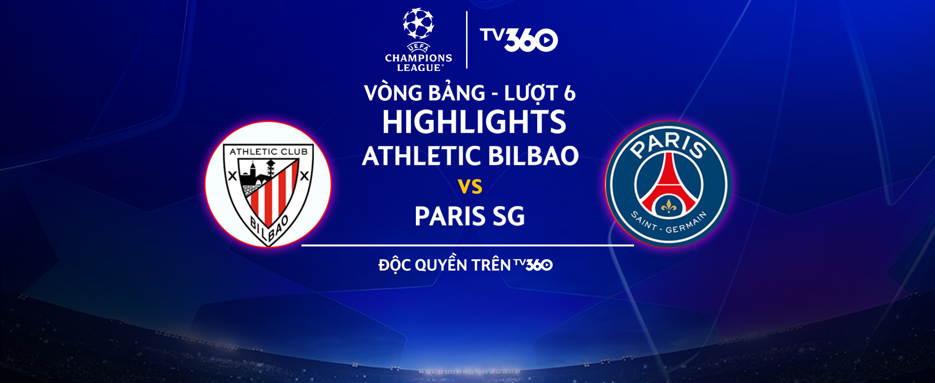 Athletic Bilbao vs Paris SG