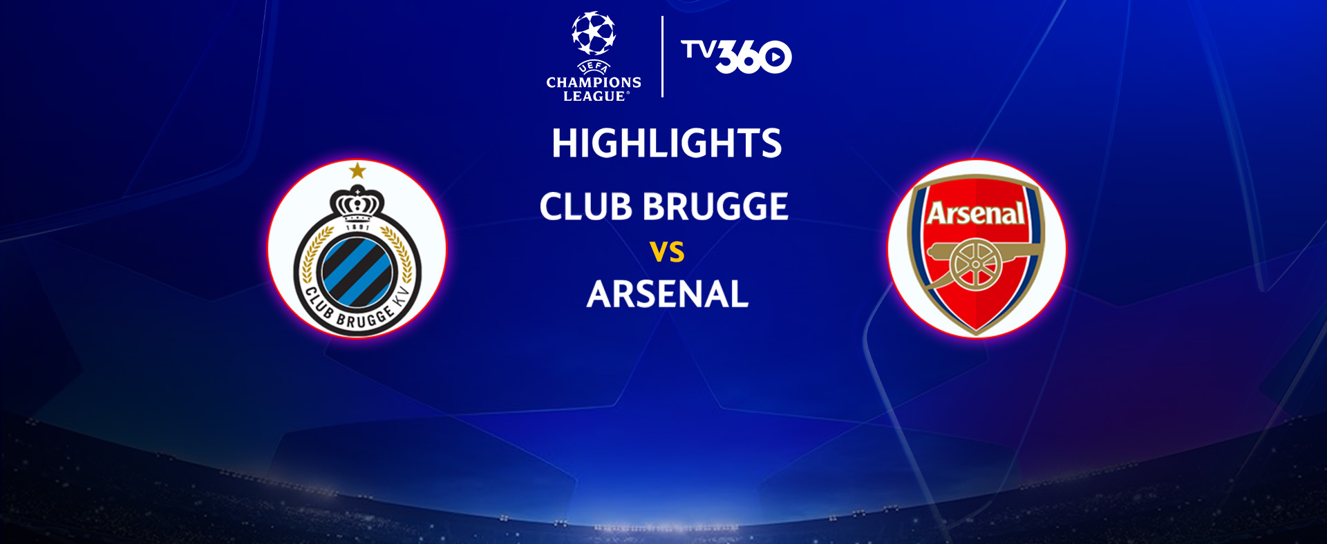 Club Brugge vs Arsenal