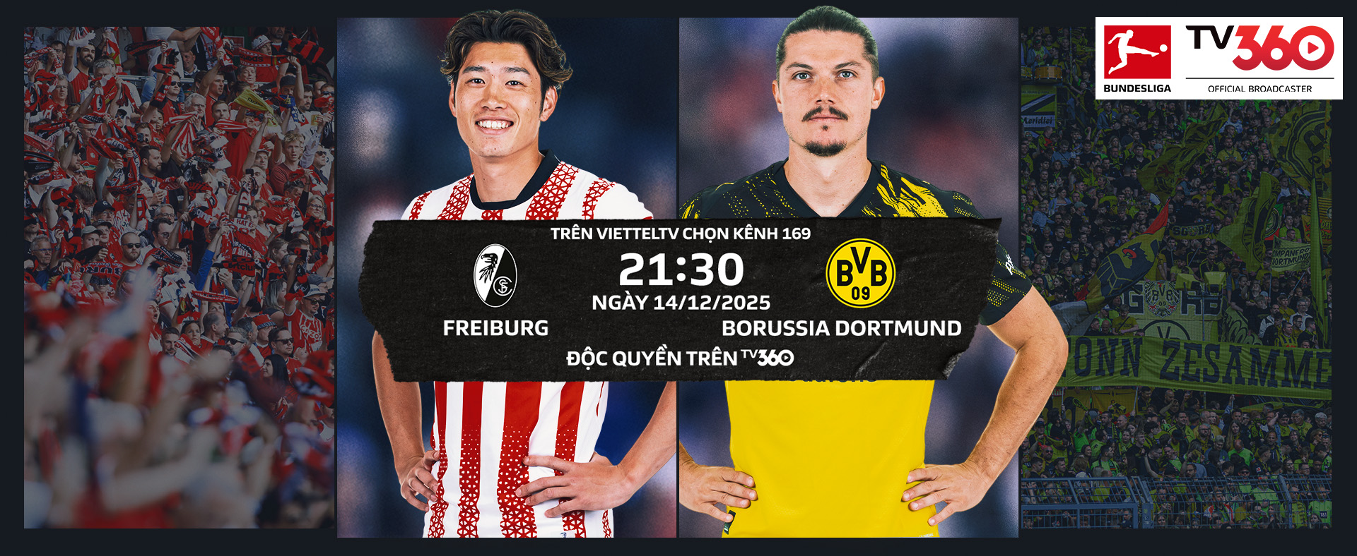 Freiburg vs Borussia Dortmund