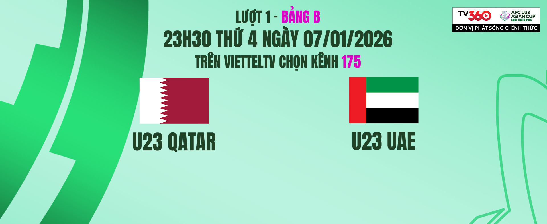 U23 Qatar vs U23 UAE