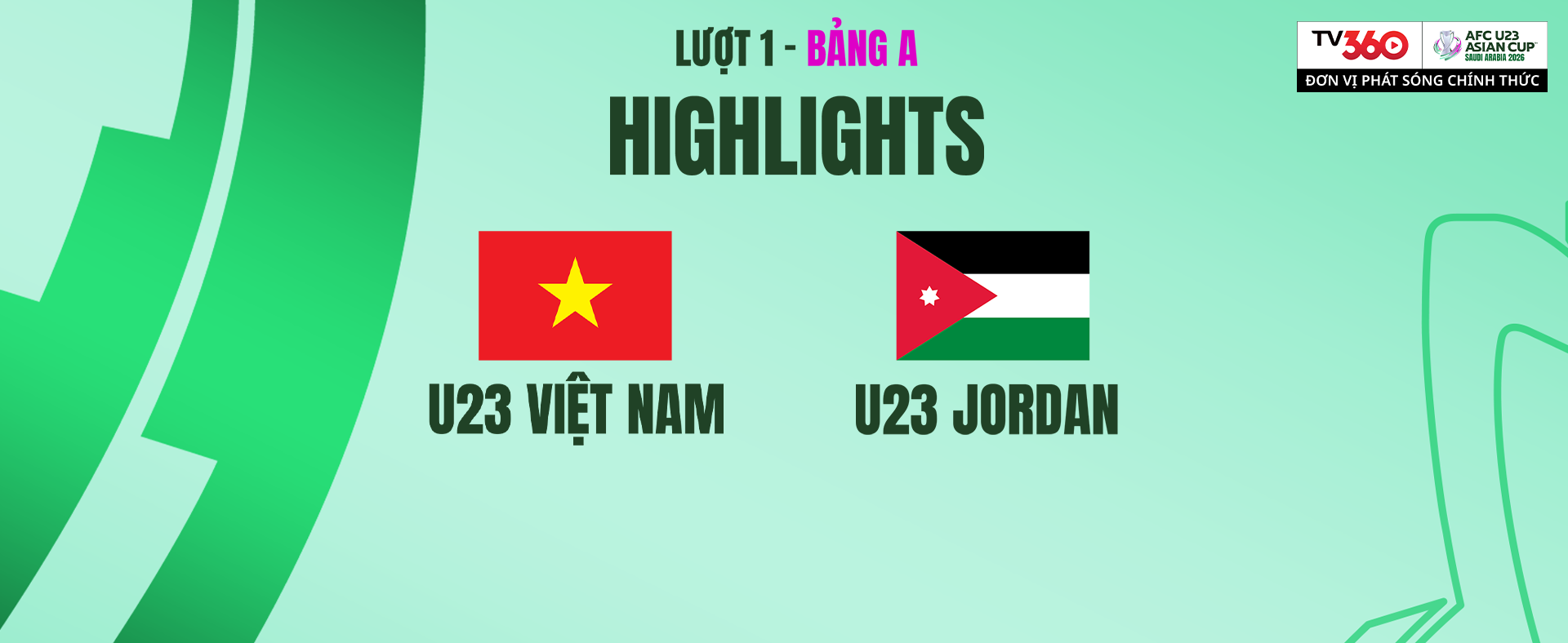 HL U23 Việt Nam vs Jordan